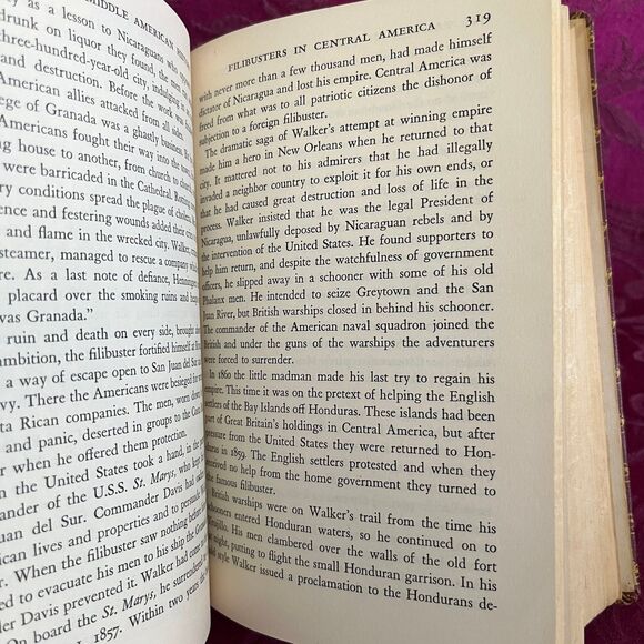 1947 Vintage Book: The Pageant of Middle American History First Edition (stated) - Picture 9 of 12